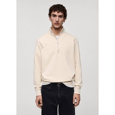 Sweat-shirt regular-fit col zippé MANGO MAN