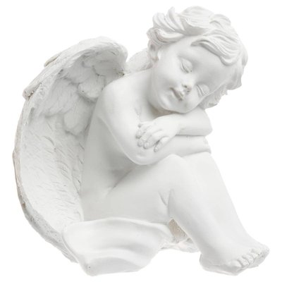 Statuette ANGE assis ATMOSPHERA