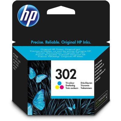 Cartouche d'encre 302    3 couleurs HP