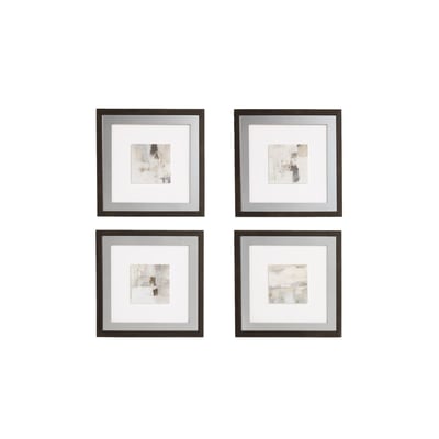 Déco murale abstraite et à miroir, lot de 4 NEXT