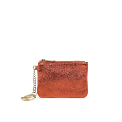 Pochette porte-monnaie porte-clés en cuir irisé POCKET OH MY BAG