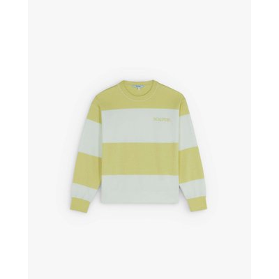 Sweat rayures logo brodÉ SCALPERS