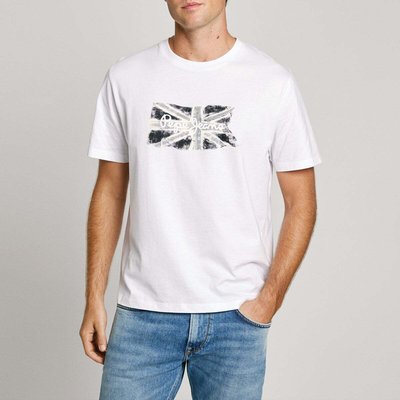 T-Shirt Rcoupe Regular Avec Logo Union Jack PEPE JEANS