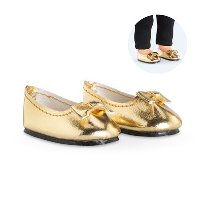 Ballerines dorées pour poupée ma Corolle COROLLE