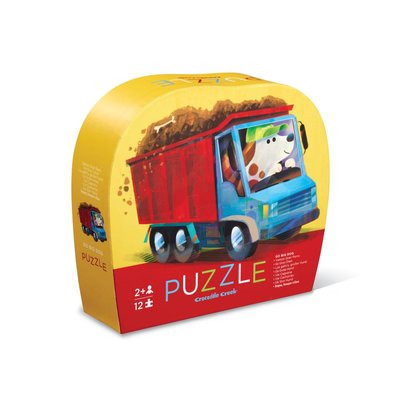 Mini Puzzle Go le chien - 12 pcs CROCODILE CREEK