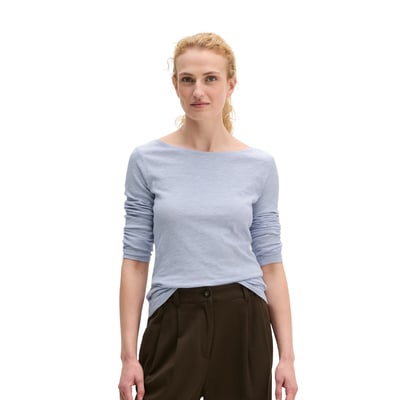 T-shirt long U-Boot DfC regular en qualité Organic Cotton MARC O'POLO