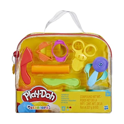 Kit de démarrage Play-Doh avec 4 boîtes et des accessoires HASBRO