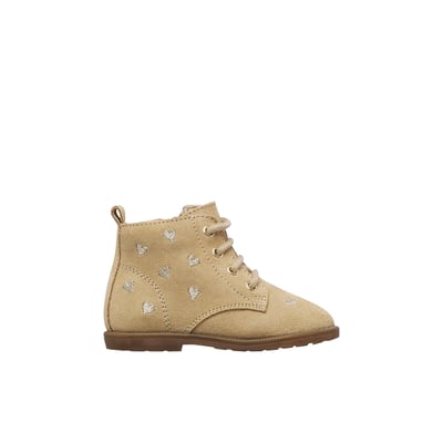 Bottines en suède ROBIN NEW EMBR.HEARTS ZIP FALCOTTO