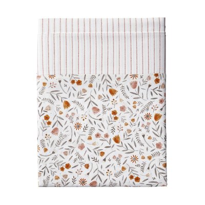Drap plat imprimé en percale de coton, HONORÉ ESSIX