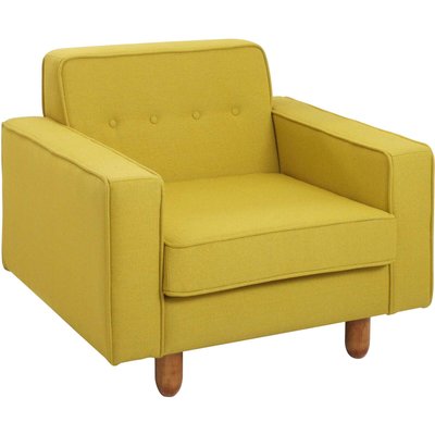 Fauteuil en tissu carré, Zugo RECOLLECTION
