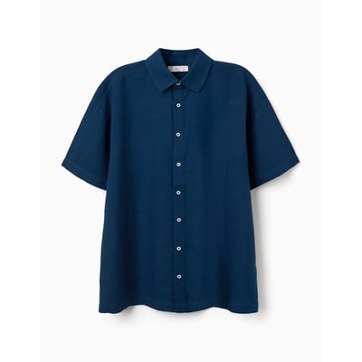Chemise à manches courtes en coton You&Me ZIPPY
