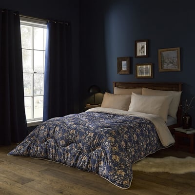 10.5 Tog Coverless Duvet Set Woodland NIGHT LARK