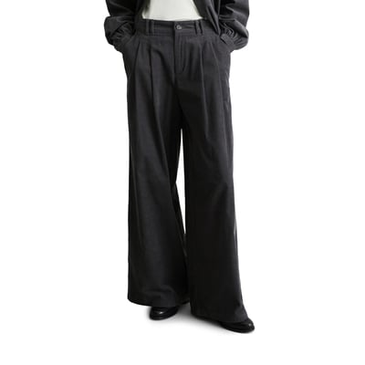 Pantalon en velours côtelé à plis larges en coton biologique MARC O’POLO DENIM
