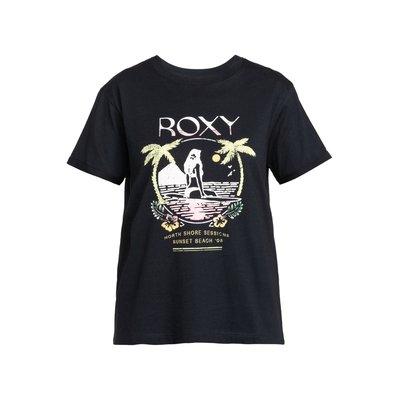 T-Shirt, manches courtes, col rond, Motif devant. ROXY