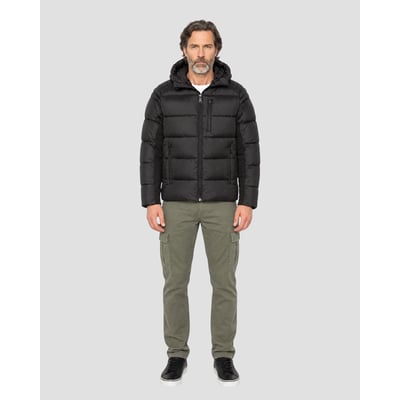 Blouson à capuche bi-matière SCHOTT