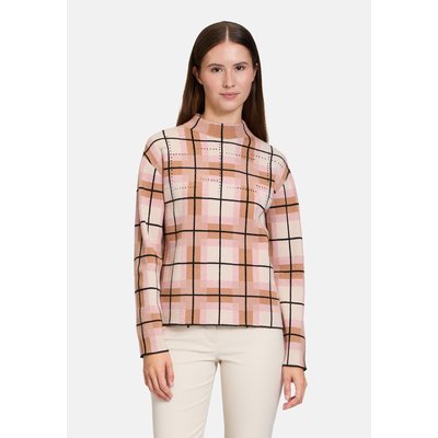 Pull-over en maille à carreaux BETTY BARCLAY
