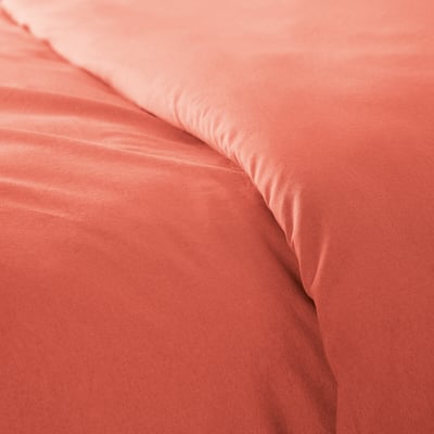 Housse de couette unie en coton lavé, Scenario LA REDOUTE INTERIEURS