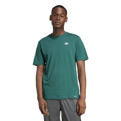 T-shirt de mangas curtas, logótipo pequeno bordado ADIDAS SPORTSWEAR