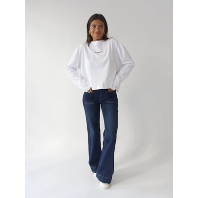 Jean stretch taille mi-haute CLAUDIA MINDTRAVELER
