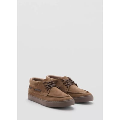 Chaussures bateau cuir MANGO TEEN