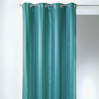 Rideau en Jacquard à Rayures "Chenille" Verticales HOME MAISON