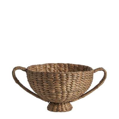 Coupe décorative osier 27x18 BLANC D’IVOIRE