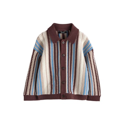 Polo boutonné en maille NEXT