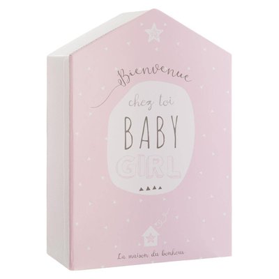 Coffret souvenir de naissance forme maison VILLA ATMOSPHERA