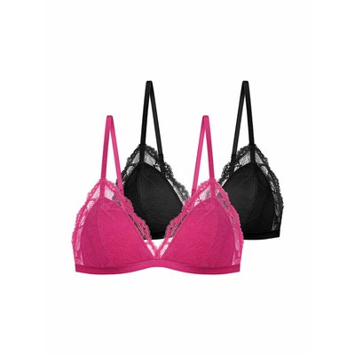 Pack of 2 Kisha Padded Bralettes DORINA