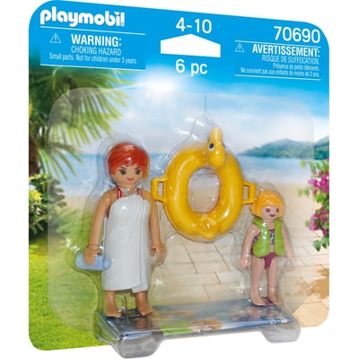 DuoPack Baigneurs du parc aquatique PLAYMOBIL