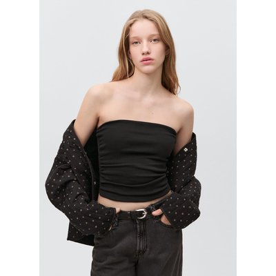 Top bandeau en maille MANGO TEEN
