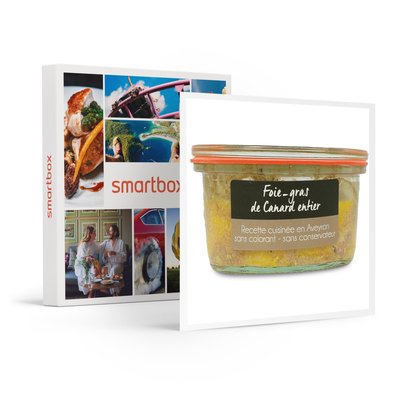 Foie gras de canard entier de fabrication artisanale- SMARTBOX - Coffret Cadeau Gastronomie SMARTBOX