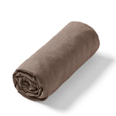 Drap-housse lin lavé, Elina pour matelas épais AM.PM