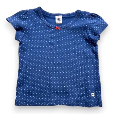 T-shirt Femme Manches Courtes Petit Bateau - Coupe Ajustée, Col Rond, Matière Côte 1x1 Douce (basique Intemporel, Logo Discret)
