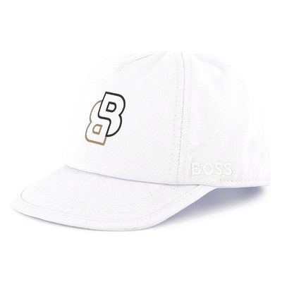 Casquette scratchée en coton BOSS KIDSWEAR