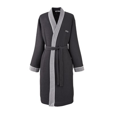 Peignoir  en coton nid d'abeille,THERMS BOSS HOME