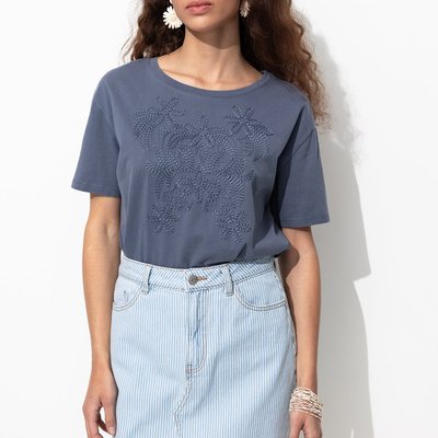 T-shirt brodé PROMOD