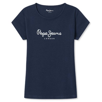 T-Shirt Coupe Slim Avec Logo Pailletté PEPE JEANS