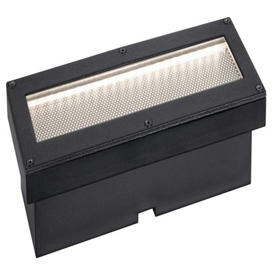 Spot Extérieur Solar Domenic 0,1W Noir Carré 3000K l2 BOUTICA-DESIGN