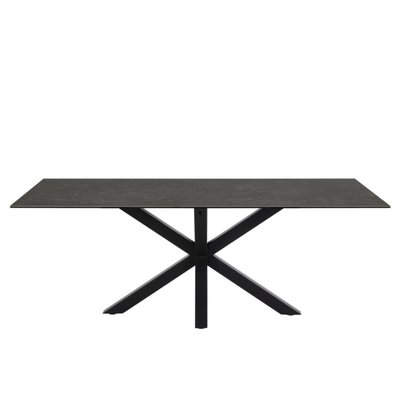 Table de salle à manger rectangulaire en céramique L200 - NEIVA HELLIN, DEPUIS 1862