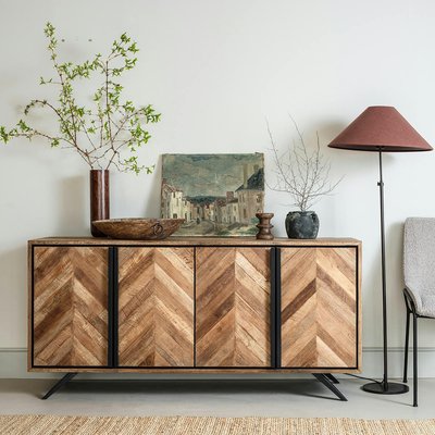 Bahut en bois de teck recyclé MANADO PIER IMPORT