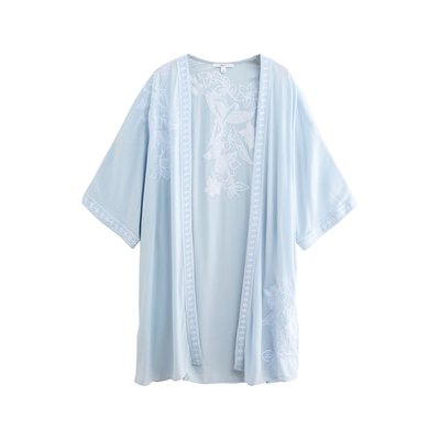 Tunique style kimono longue brodée NEXT