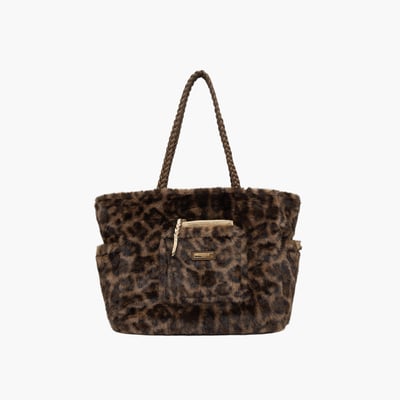 Grand sac shopper léopard Tigra LOLLIPOPS