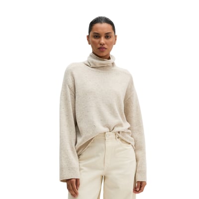 Pull en tweed, coupe classique en mélange de laine vierge MARC O'POLO