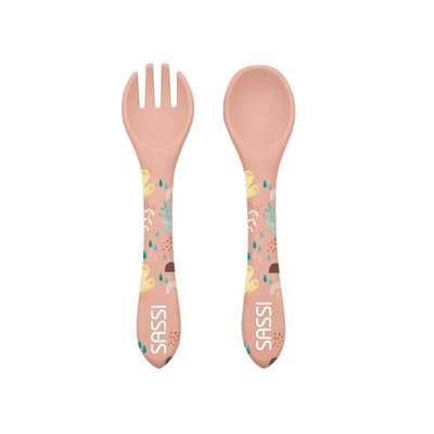 Couverts en silicone Slurpy la pieuvre SASSI JUNIOR