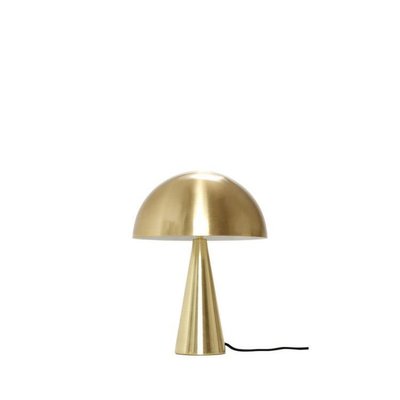 Lampe de table métal forme champignon HUBSCH