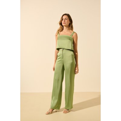 Pantalon fluide satiné DANTE BENOA