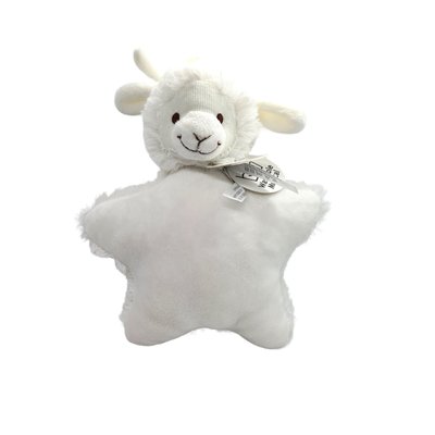 Peluche musicale Mouton blanc 19cm HAPPY HORSE