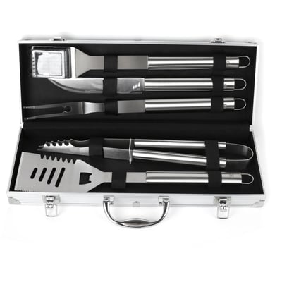 Ustensile barbecue MALETTE Set 5 pièces ESSENTIEL B