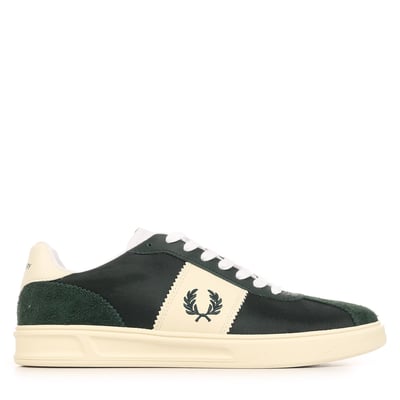 Baskets B4 TEXTURED POLY SUEDE FRED PERRY